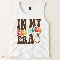 In My Engaged Era Cute Proposal Gift Tank Top thumb 2