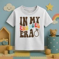 In My Engaged Era Cute Proposal Gift Toddler T-Shirt thumb 3