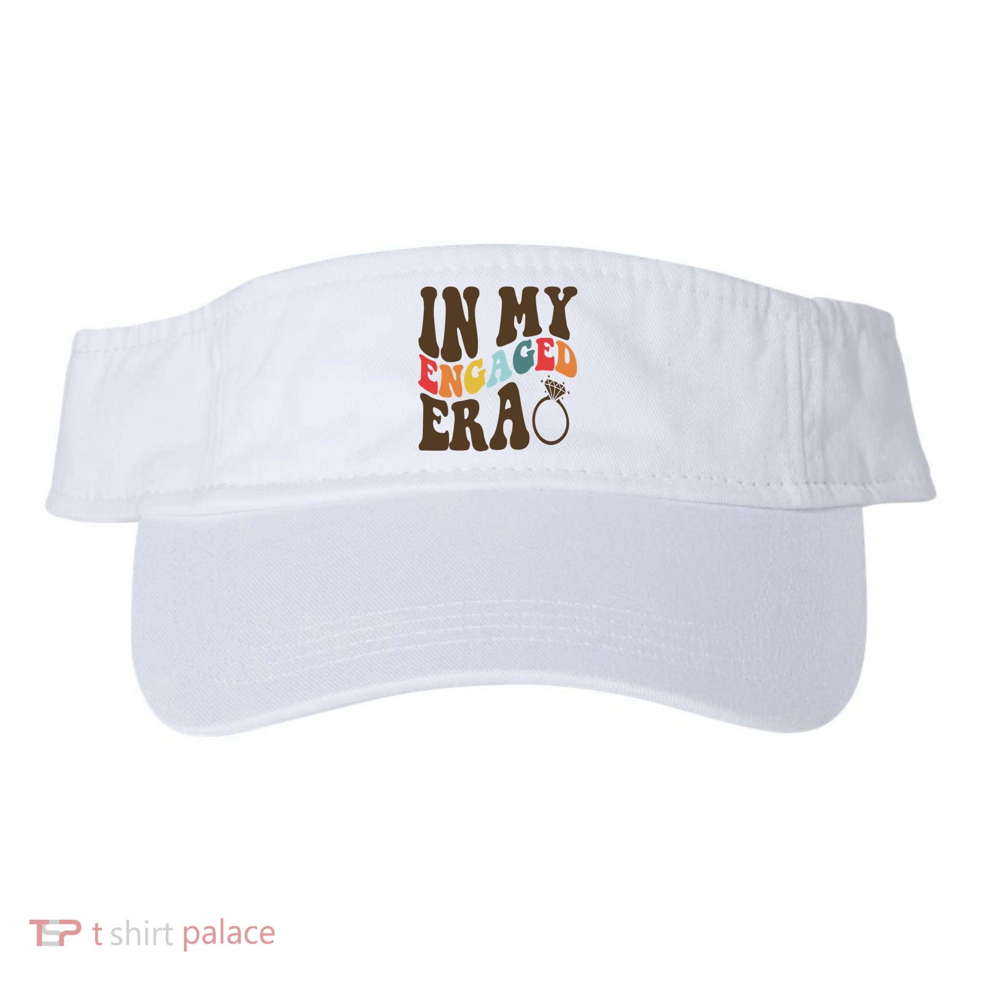 In My Engaged Era Cute Proposal Gift Visor