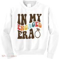 In My Engaged Era Cute Proposal Gift Kids Sweatshirt thumb 0