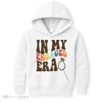 In My Engaged Era Cute Proposal Gift Kids Hoodie thumb 0