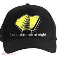 IM MakeN Em At Night Cheese Sandwich Five-Panel Snapback Cap thumb 0