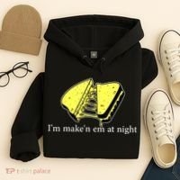 IM MakeN Em At Night Cheese Sandwich Hoodie thumb 4