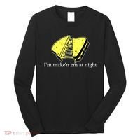 IM MakeN Em At Night Cheese Sandwich Long Sleeve Shirt thumb 0