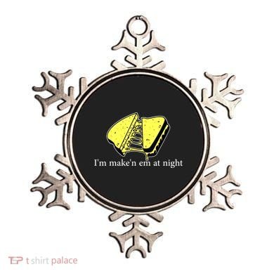 IM MakeN Em At Night Cheese Sandwich Ornament