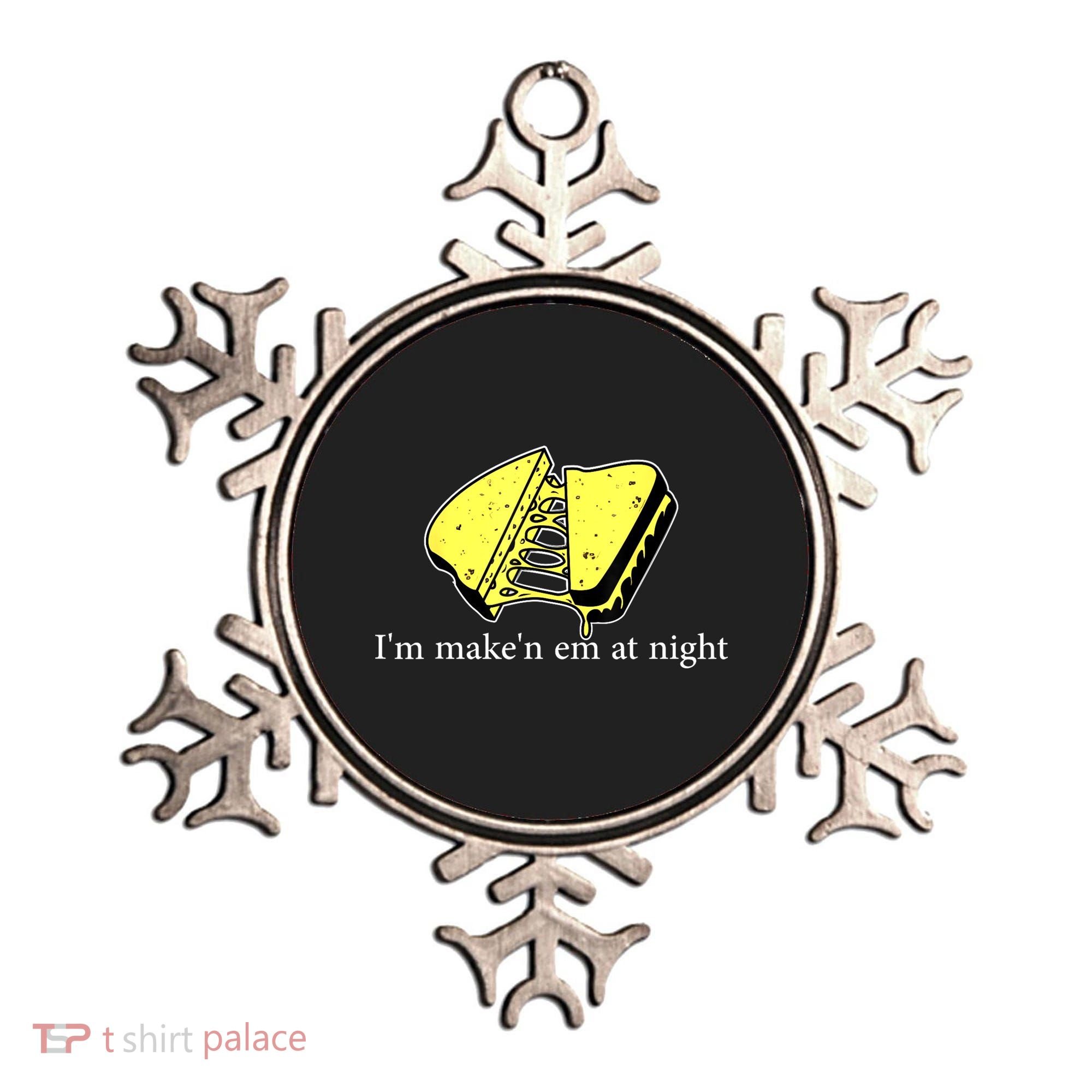 IM MakeN Em At Night Cheese Sandwich Ornament