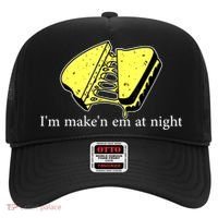 IM MakeN Em At Night Cheese Sandwich Hat thumb 0