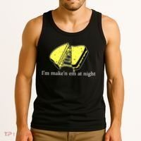 IM MakeN Em At Night Cheese Sandwich Tank Top thumb 3
