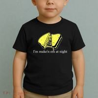 IM MakeN Em At Night Cheese Sandwich Toddler T-Shirt thumb 2