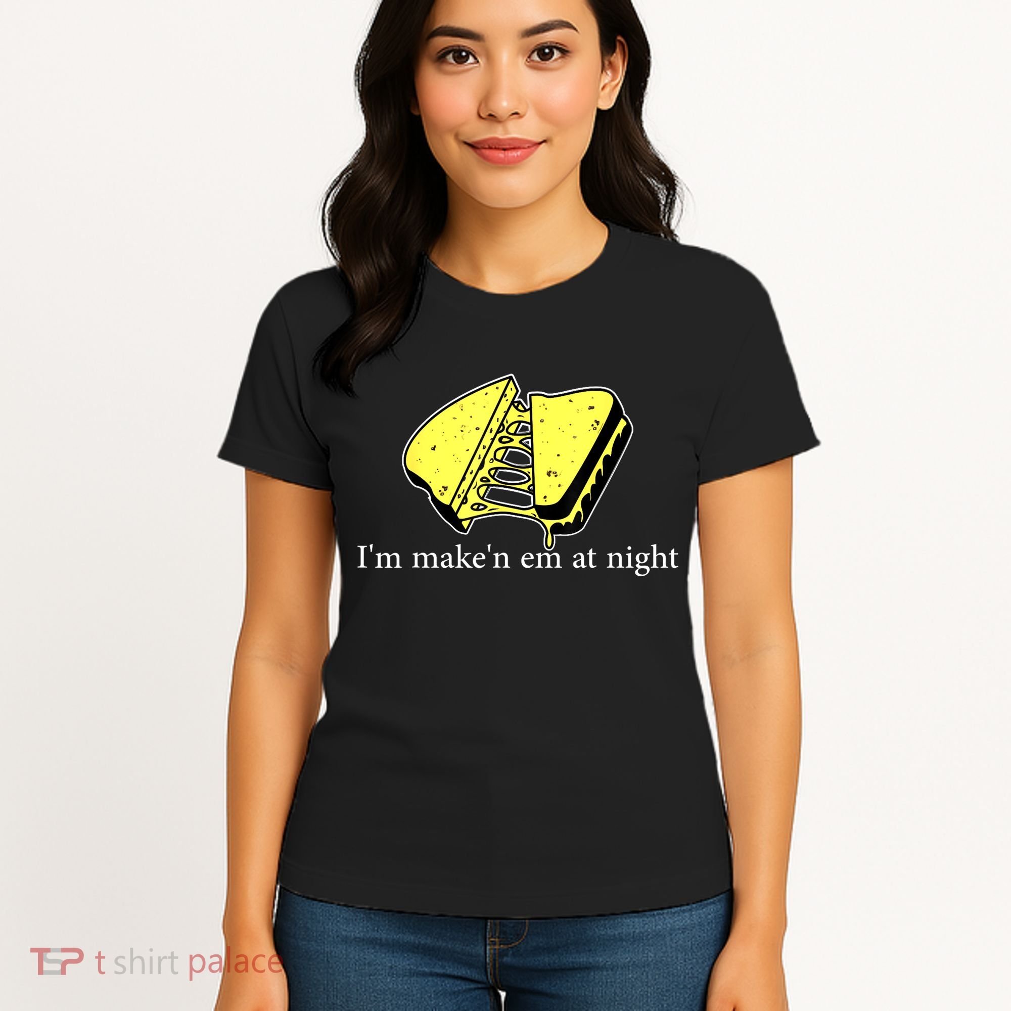 IM MakeN Em At Night Cheese Sandwich Women's T-Shirt