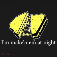 IM MakeN Em At Night Cheese Sandwich Women's T-Shirt thumb 6