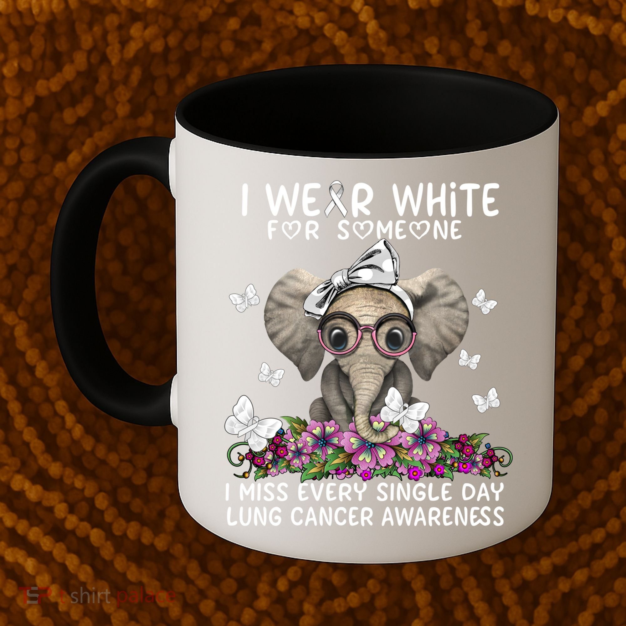 I Miss Every Single Day Lung Cancer Awareness Gift Coffee Mug