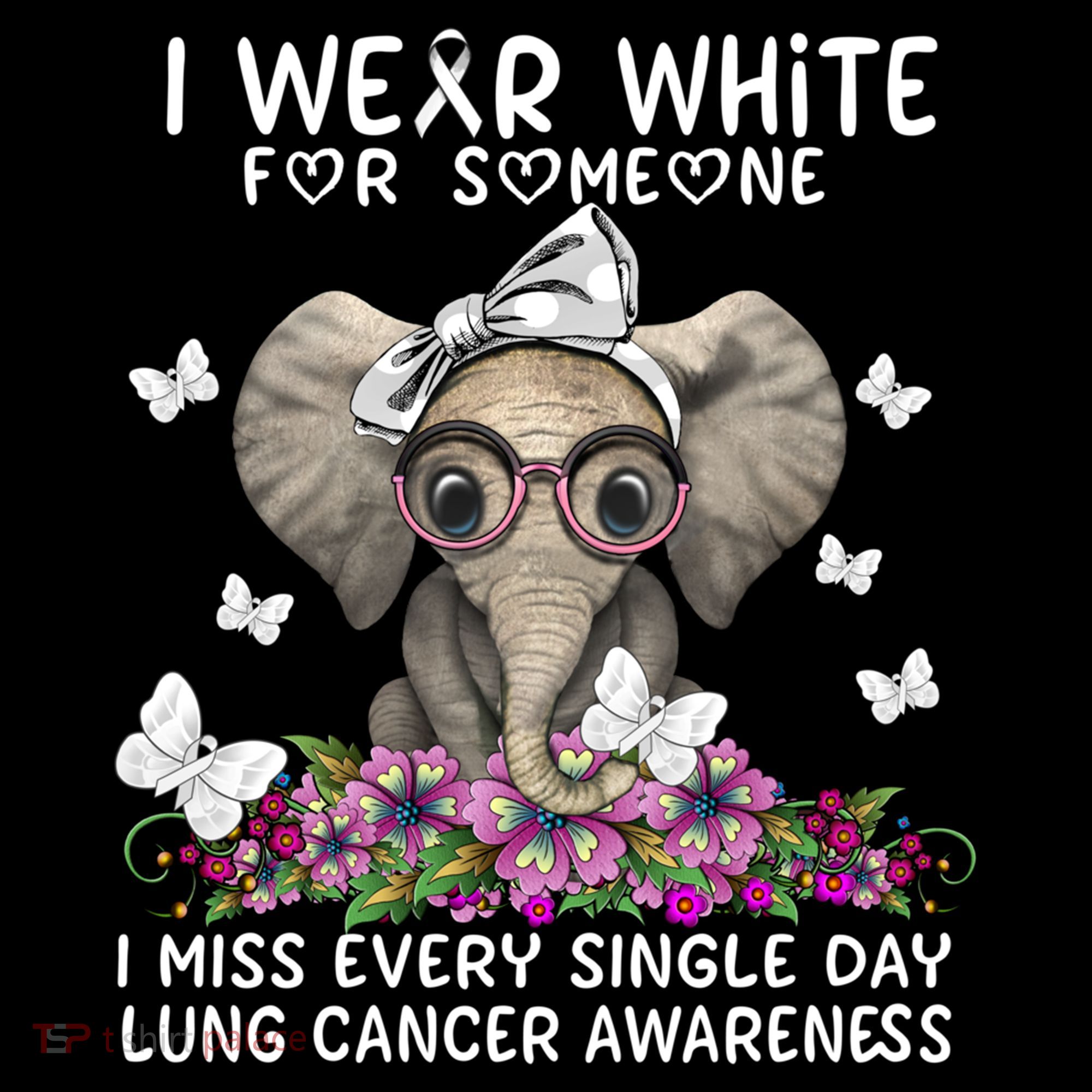 I Miss Every Single Day Lung Cancer Awareness Gift Women's Hoodie