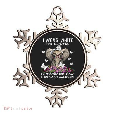 I Miss Every Single Day Lung Cancer Awareness Gift Ornament