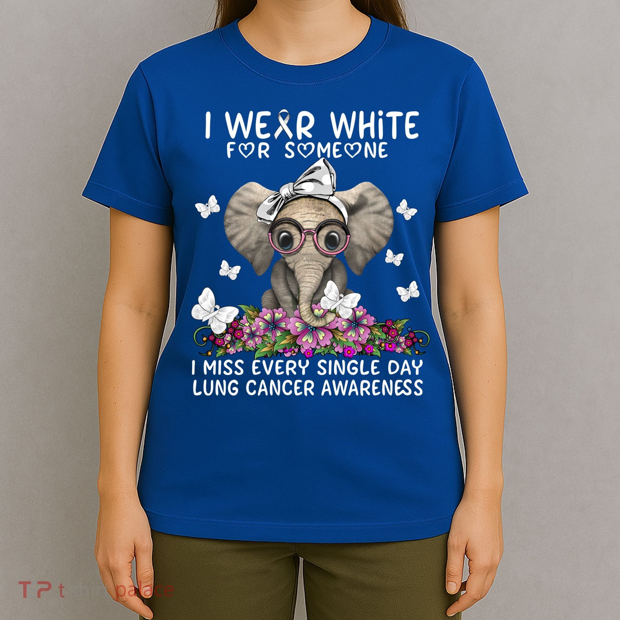 I Miss Every Single Day Lung Cancer Awareness Gift T-Shirt