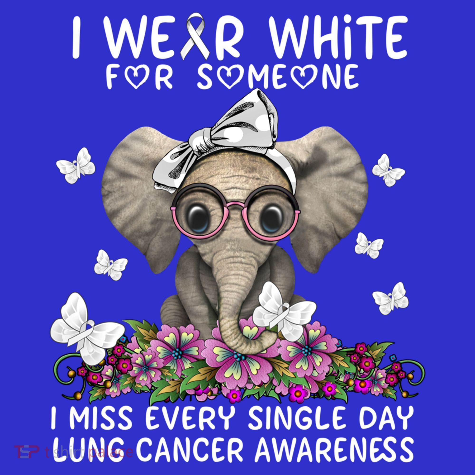 I Miss Every Single Day Lung Cancer Awareness Gift Mousepad