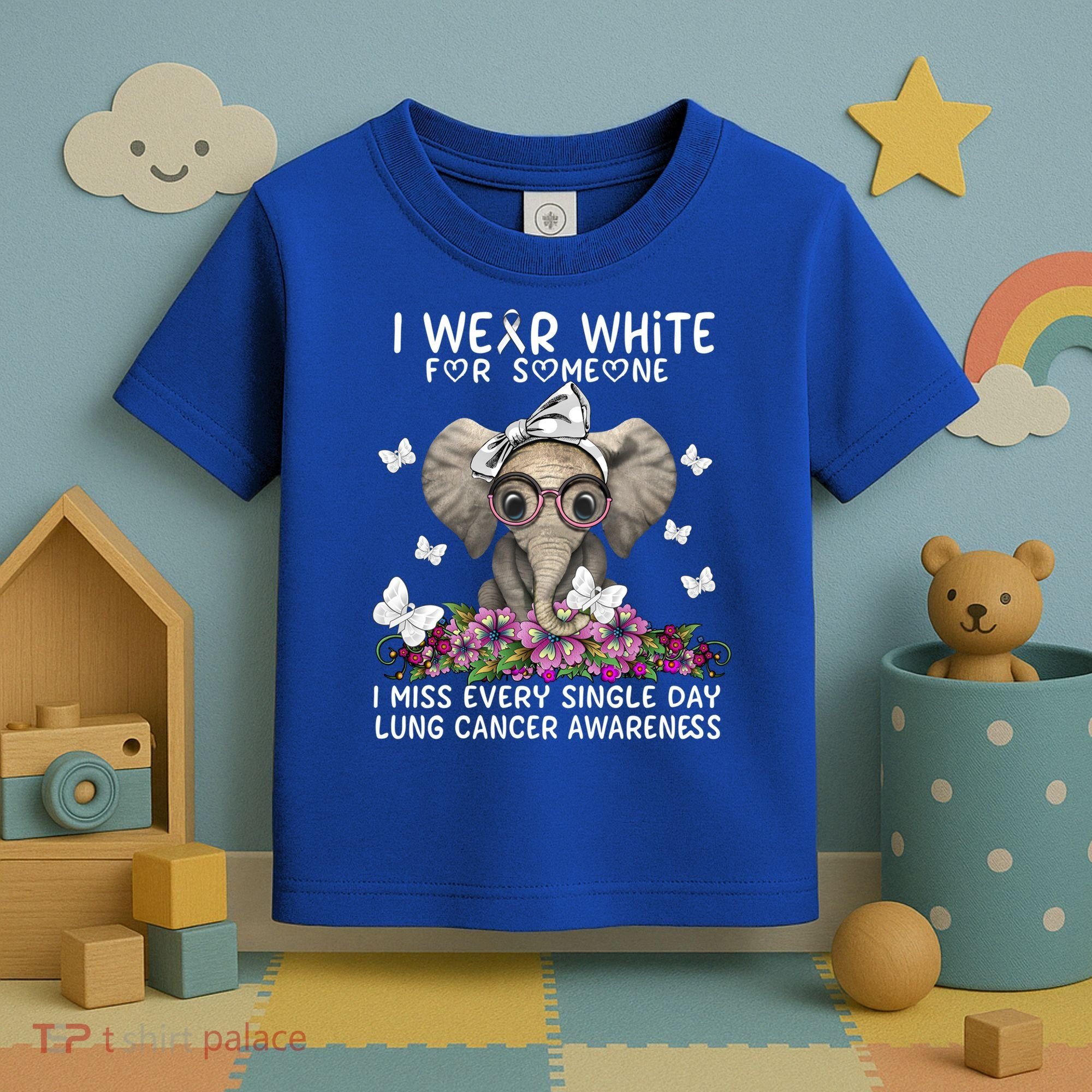 I Miss Every Single Day Lung Cancer Awareness Gift Toddler T-Shirt