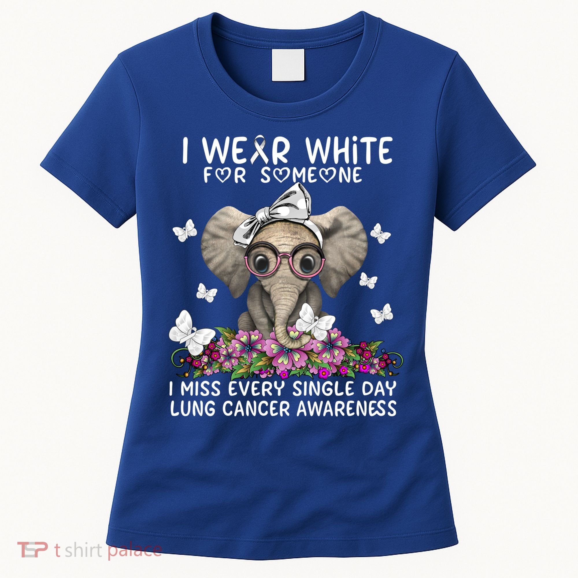 I Miss Every Single Day Lung Cancer Awareness Gift Women's T-Shirt