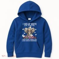 I Miss Every Single Day Lung Cancer Awareness Gift Kids Hoodie thumb 0