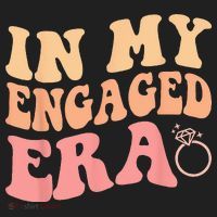In My Engaged Era Groovy Bride Bachelorette Party Bridesmaid Women's Sweatshirt thumb 2