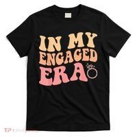 In My Engaged Era Groovy Bride Bachelorette Party Bridesmaid T-Shirt thumb 0