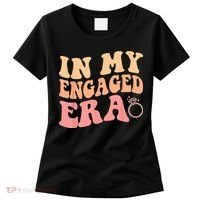 In My Engaged Era Groovy Bride Bachelorette Party Bridesmaid Women's T-Shirt thumb 0