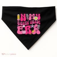 In My Eighth Grade Era 8th Grade Teacher Student Boy Girl Gift USA-Made Doggie Bandana thumb 0