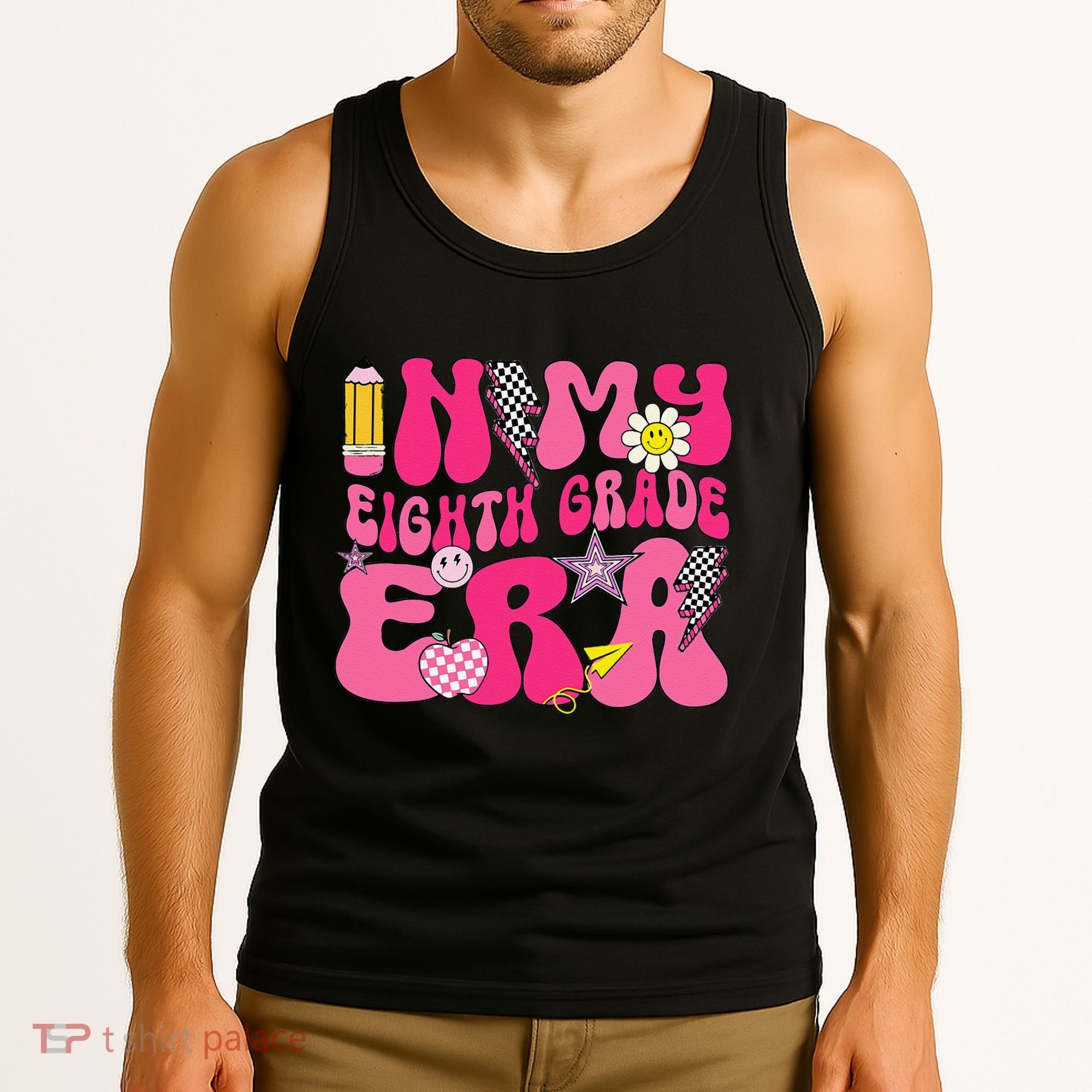 In My Eighth Grade Era 8th Grade Teacher Student Boy Girl Gift Tank Top