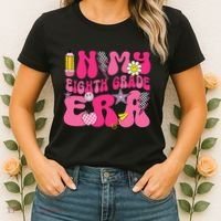 In My Eighth Grade Era 8th Grade Teacher Student Boy Girl Gift Women's T-Shirt thumb 2