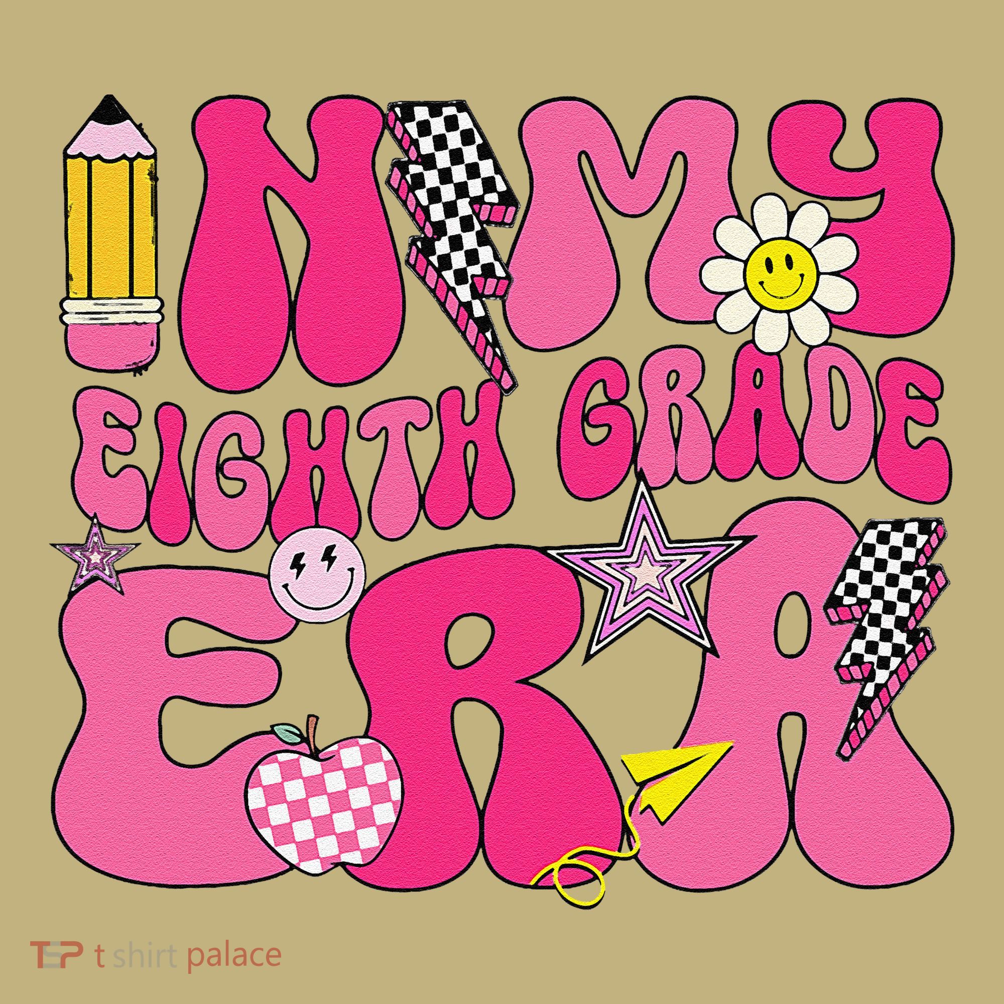 In My Eighth Grade Era 8th Grade Teacher Student Boy Girl Gift Long Sleeve Shirt