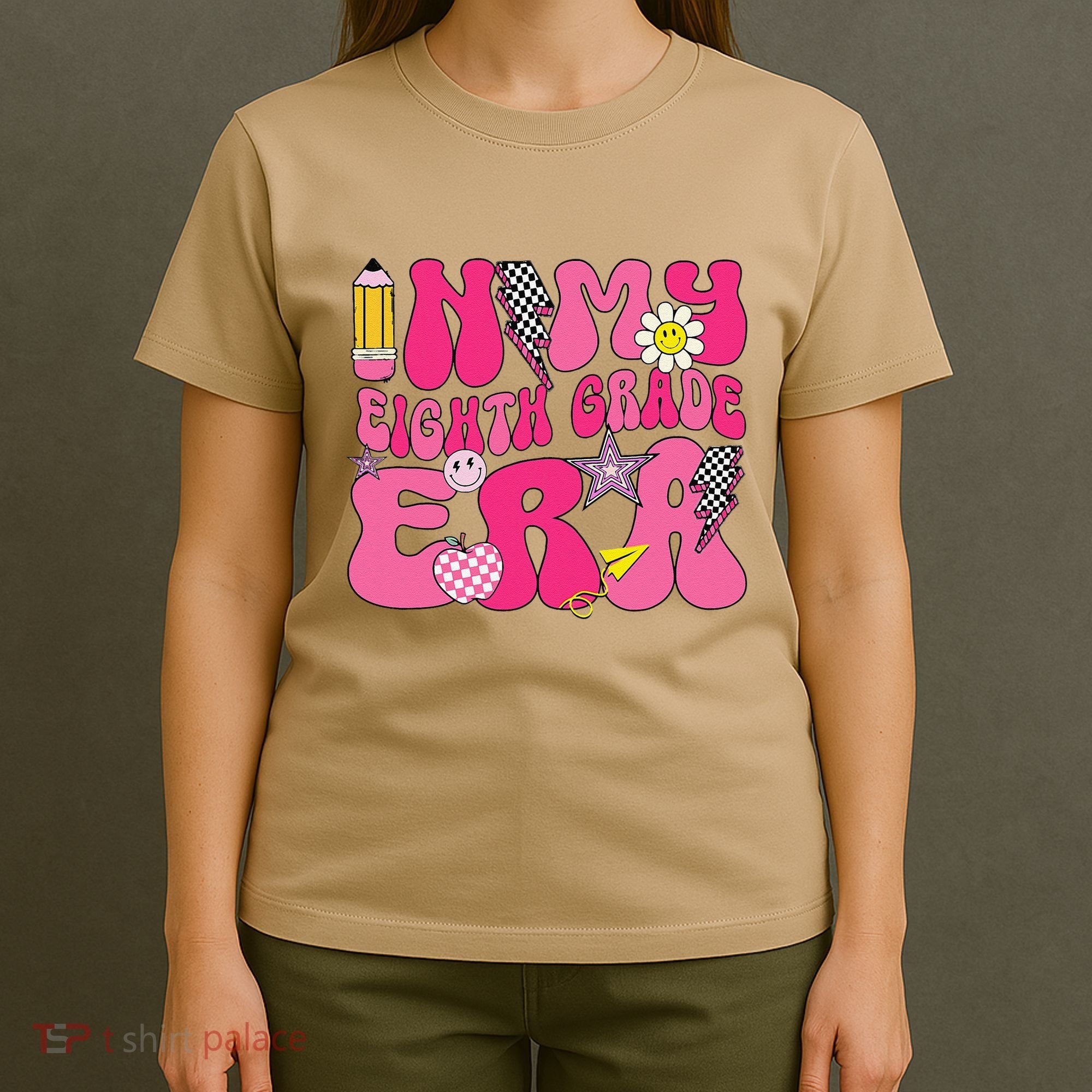 In My Eighth Grade Era 8th Grade Teacher Student Boy Girl Gift T-Shirt