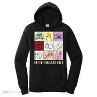 In My Engaged Era Retro Bride Wedding Engagement Women's Hoodie thumb 0
