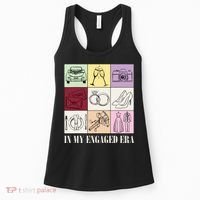 In My Engaged Era Retro Bride Wedding Engagement Women's Tank Top thumb 0
