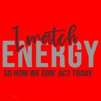 I Match Energy Funny Sayings Santa Hat thumb 1