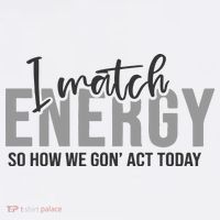 I Match Energy Funny Sayings Bucket Hat thumb 4