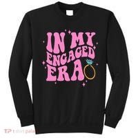 In My Engaged Era Groovy Bride Bachelorette Party Bridesmaid  Sweatshirt thumb 0