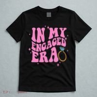 In My Engaged Era Groovy Bride Bachelorette Party Bridesmaid  T-Shirt thumb 5