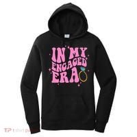 In My Engaged Era Groovy Bride Bachelorette Party Bridesmaid  Women's Hoodie thumb 0
