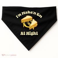 IM Makin Em At Night Meme Grilled Cheese Sandwich Fast Food USA-Made Doggie Bandana thumb 0