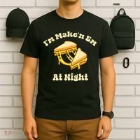 IM Makin Em At Night Meme Grilled Cheese Sandwich Fast Food T-Shirt thumb 6