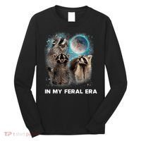In My Feral Era Raccoon Long Sleeve Shirt thumb 0