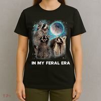 In My Feral Era Raccoon T-Shirt thumb 4