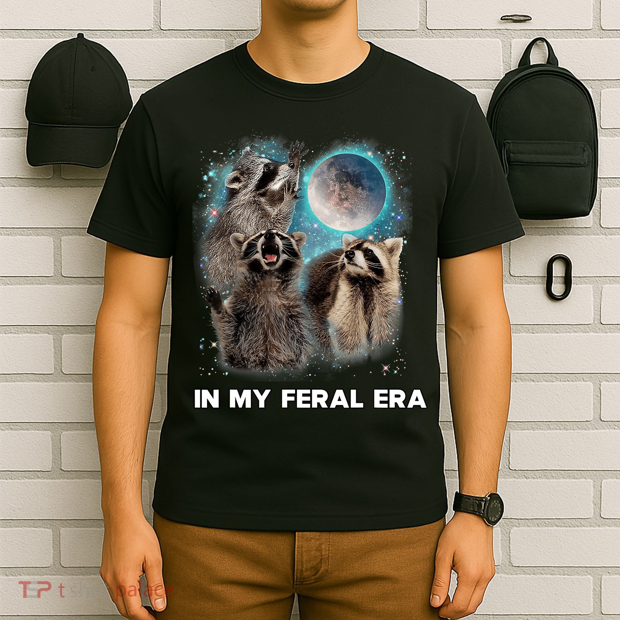 In My Feral Era Raccoon T-Shirt