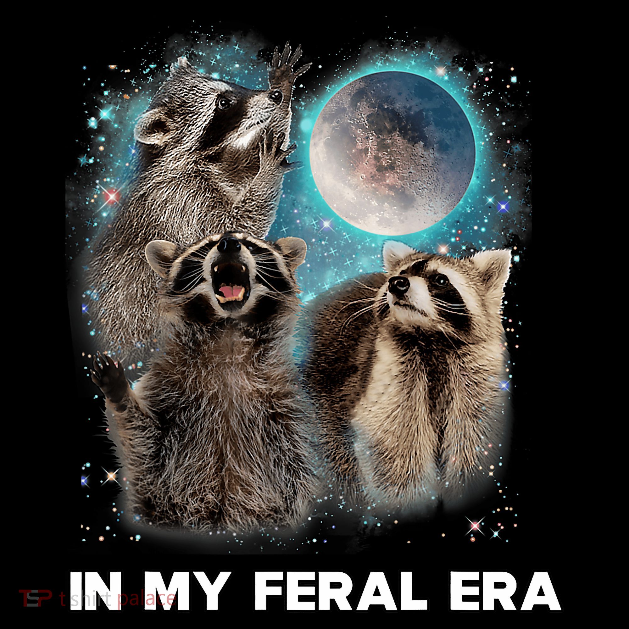 In My Feral Era Raccoon Women's Hoodie