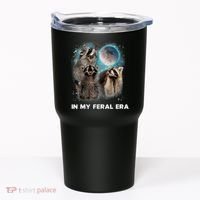 In My Feral Era Raccoon Tumbler thumb 0