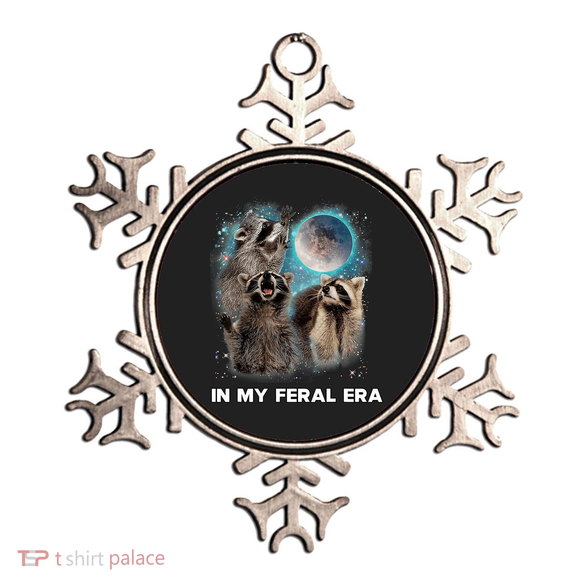 In My Feral Era Raccoon Ornament