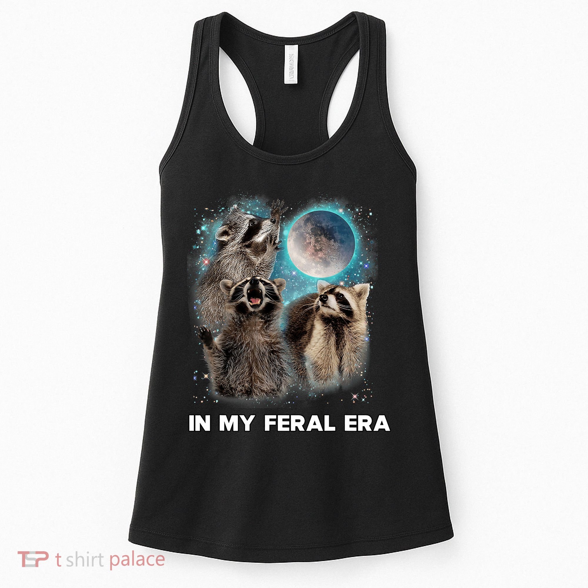 In My Feral Era Raccoon Women's Tank Top