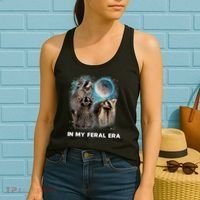 In My Feral Era Raccoon Women's Tank Top thumb 2