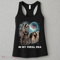 In My Feral Era Raccoon Women's Tank Top thumb 3