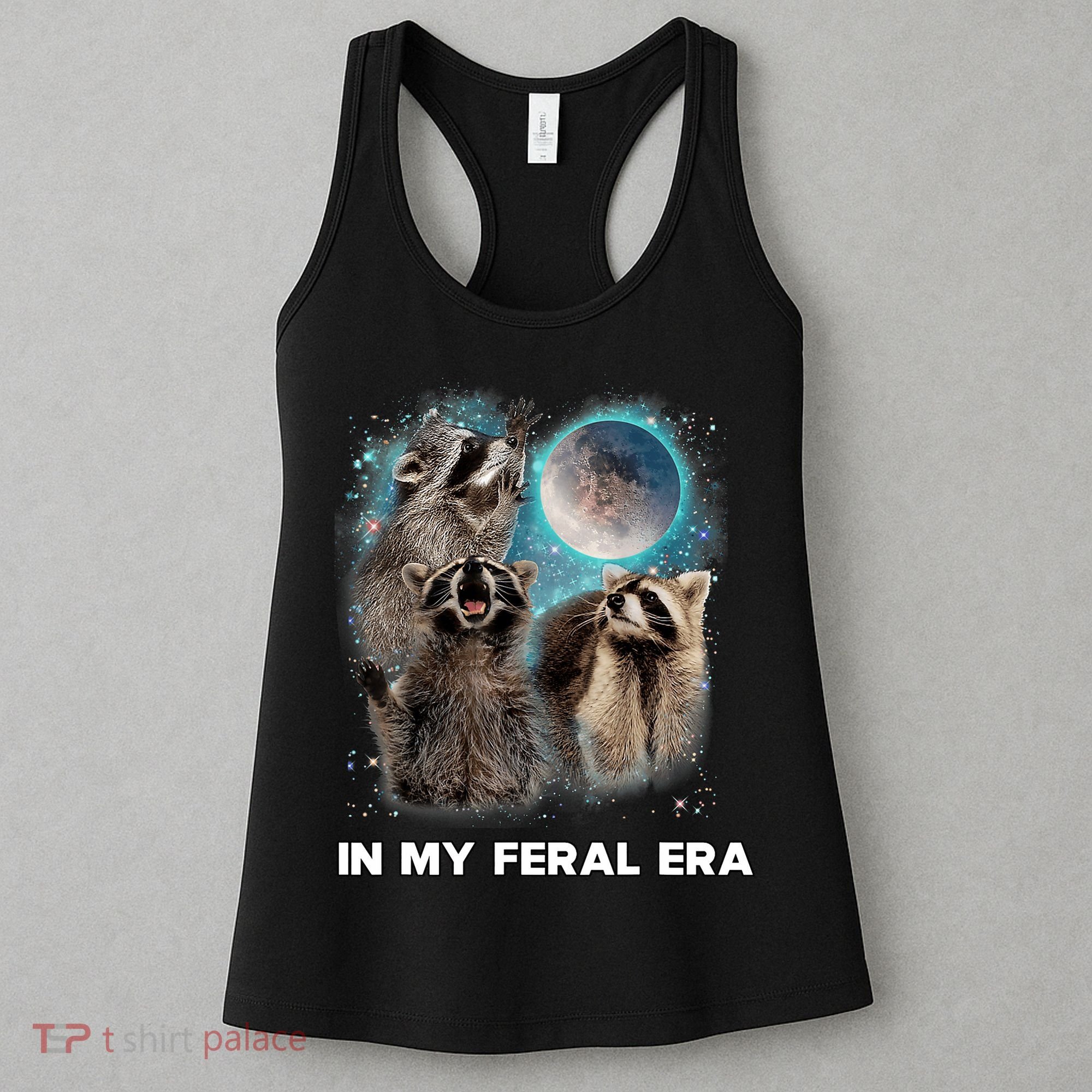 In My Feral Era Raccoon Women's Tank Top